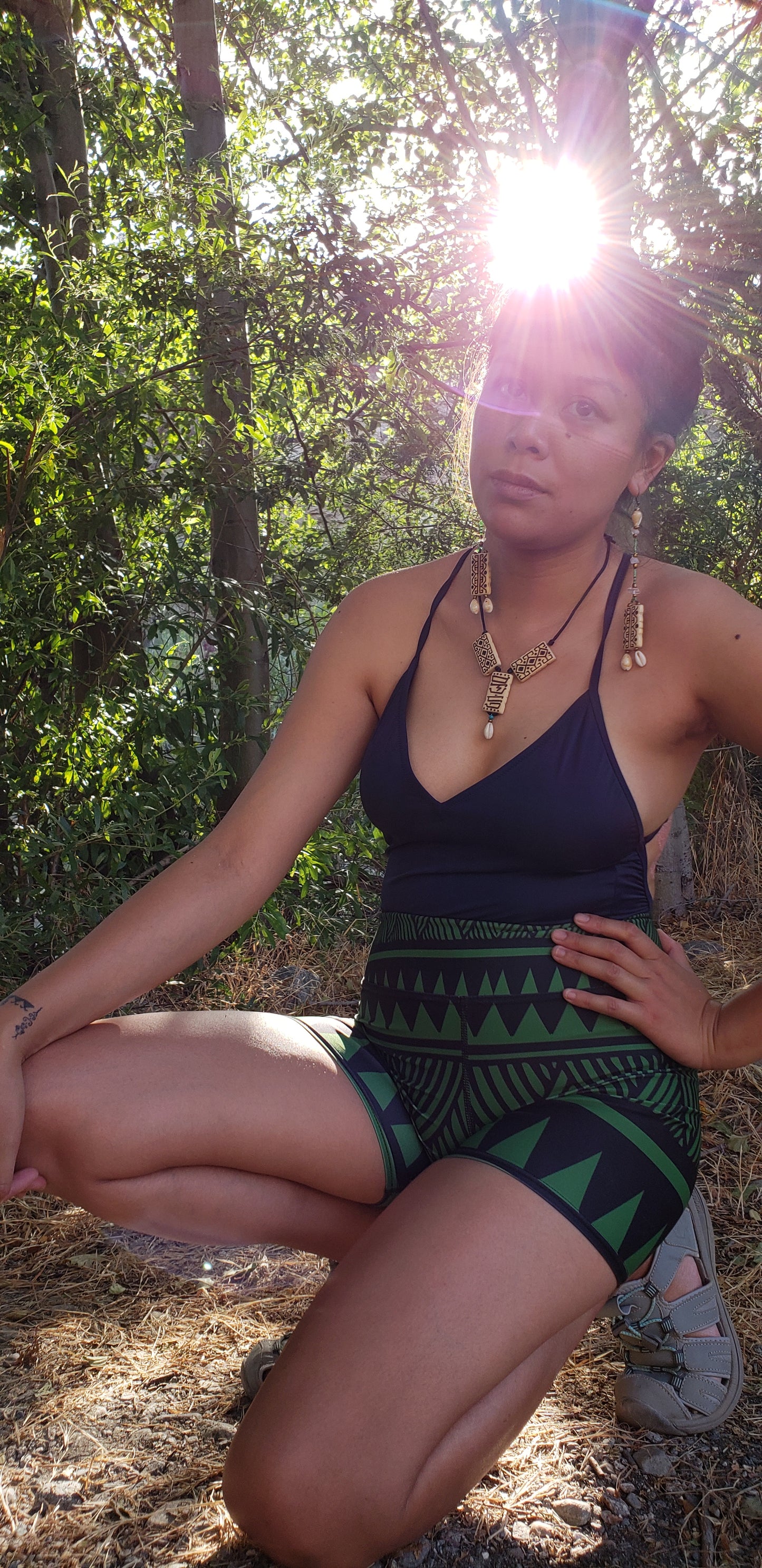 Taga Ilog Yoga Shorts