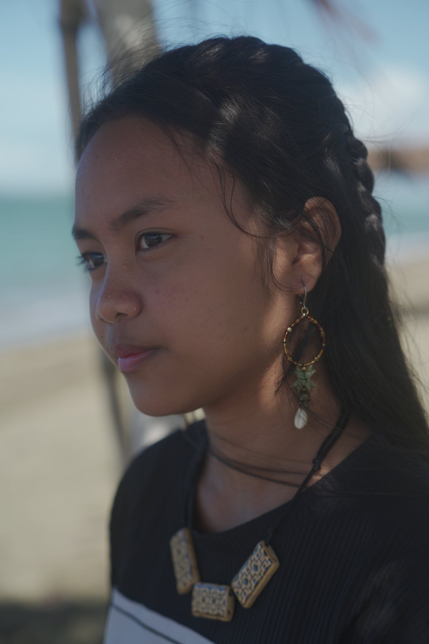 Palaspas tala earrings ii