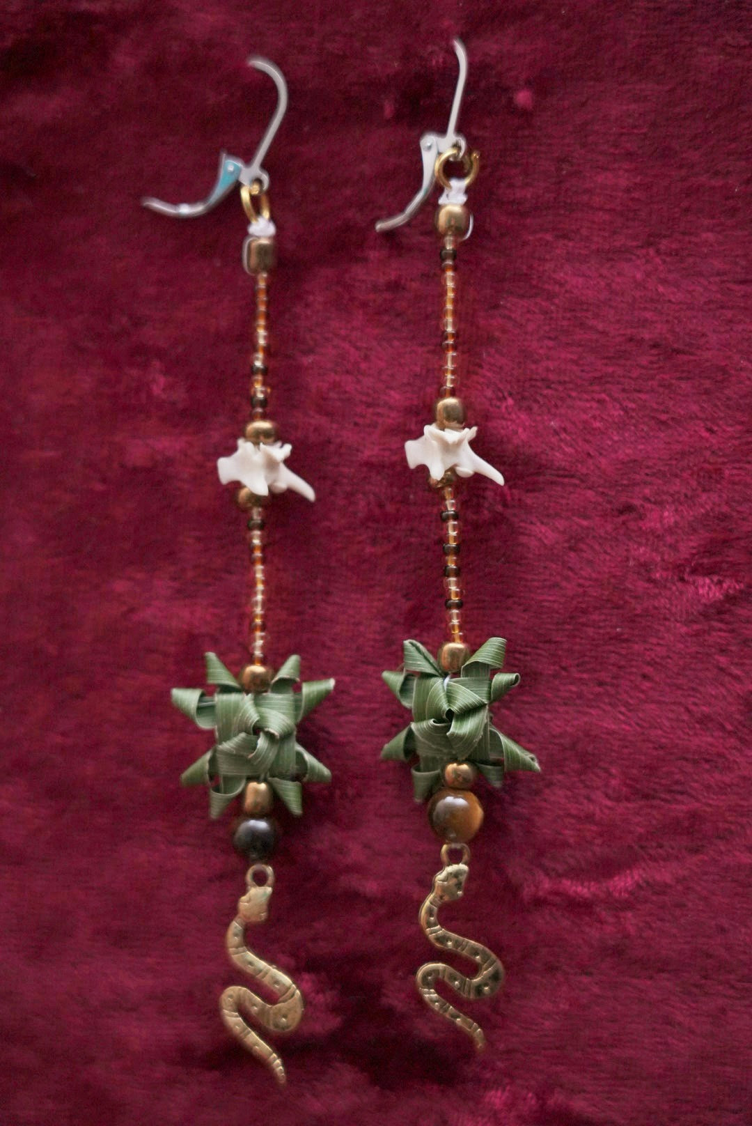 Palaspas tala earrings iv