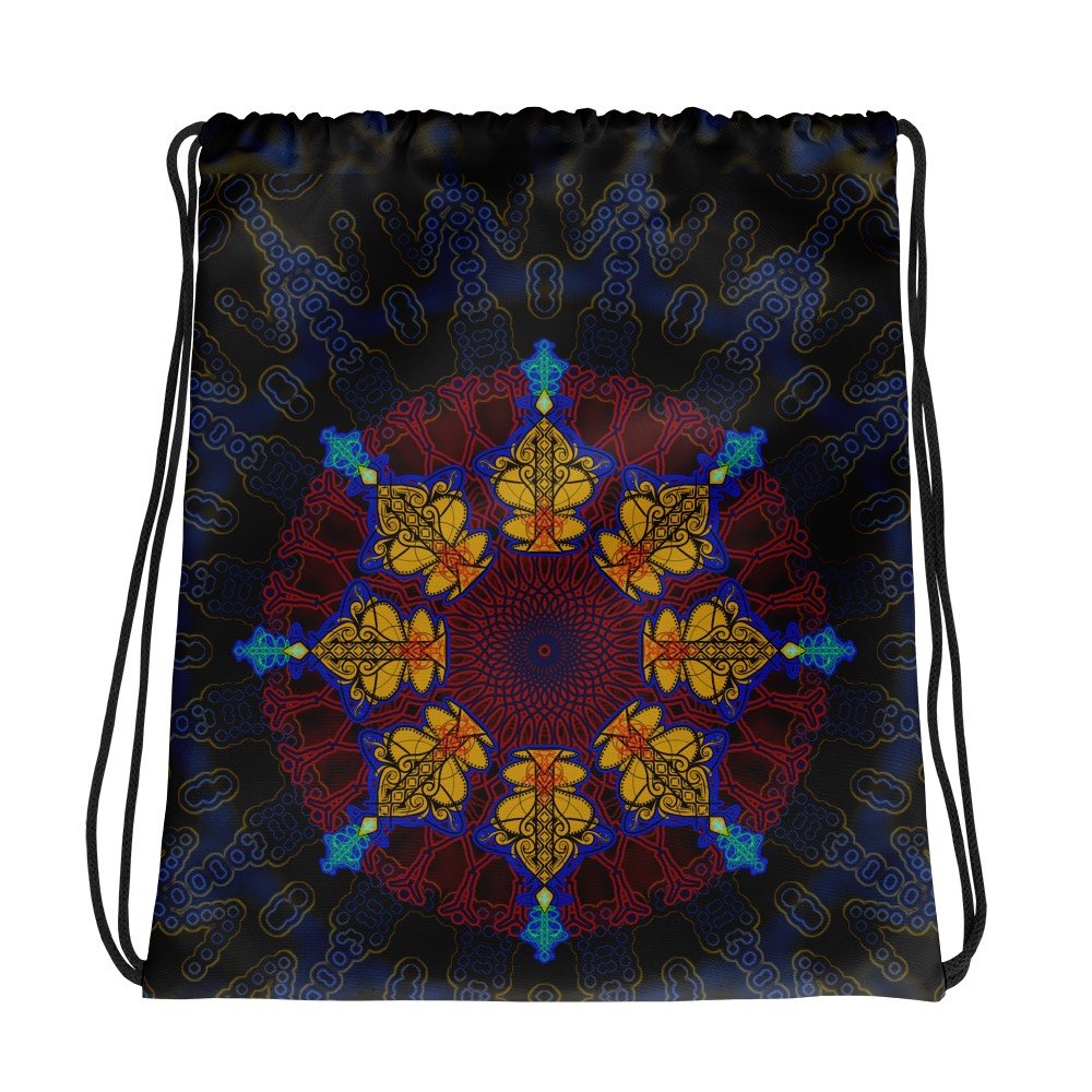 Elixir  Mandala String Bag