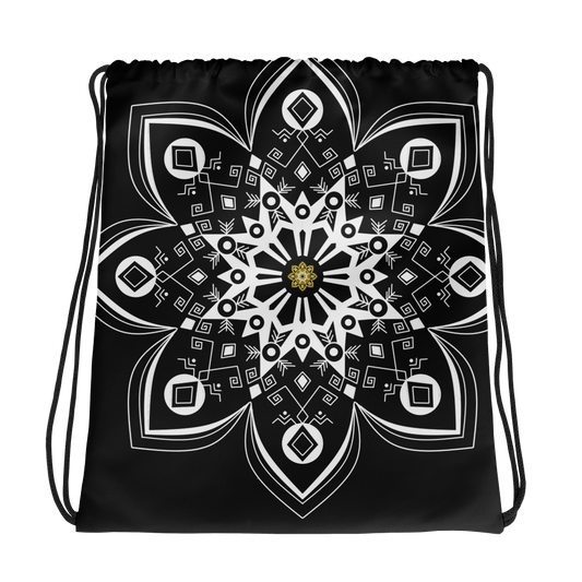 Flower Mandala String Bag