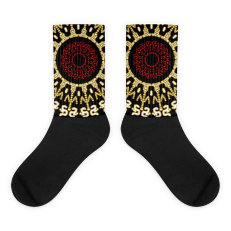Lingling-o mandala Socks