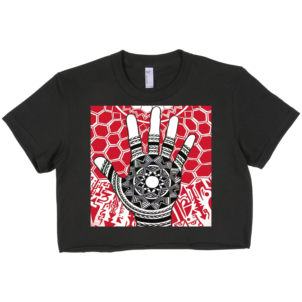 Kamay Hands of Creativity Crop Tee