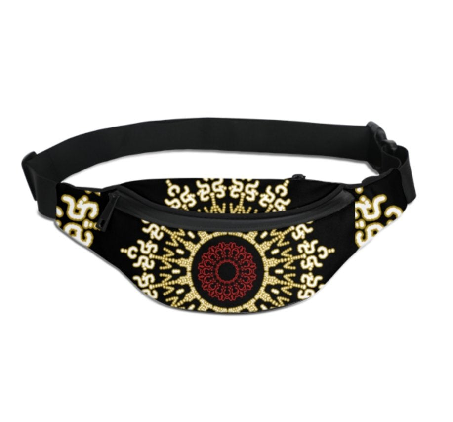 Lingling-o Mandala visual medicine Fanny Pack Sling Bag
