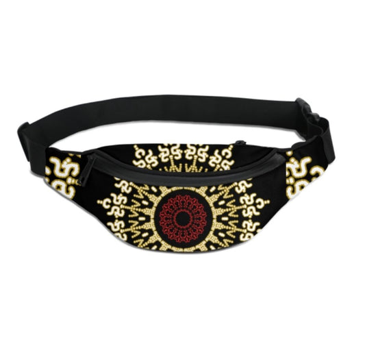 Lingling-o Mandala visual medicine Fanny Pack Sling Bag