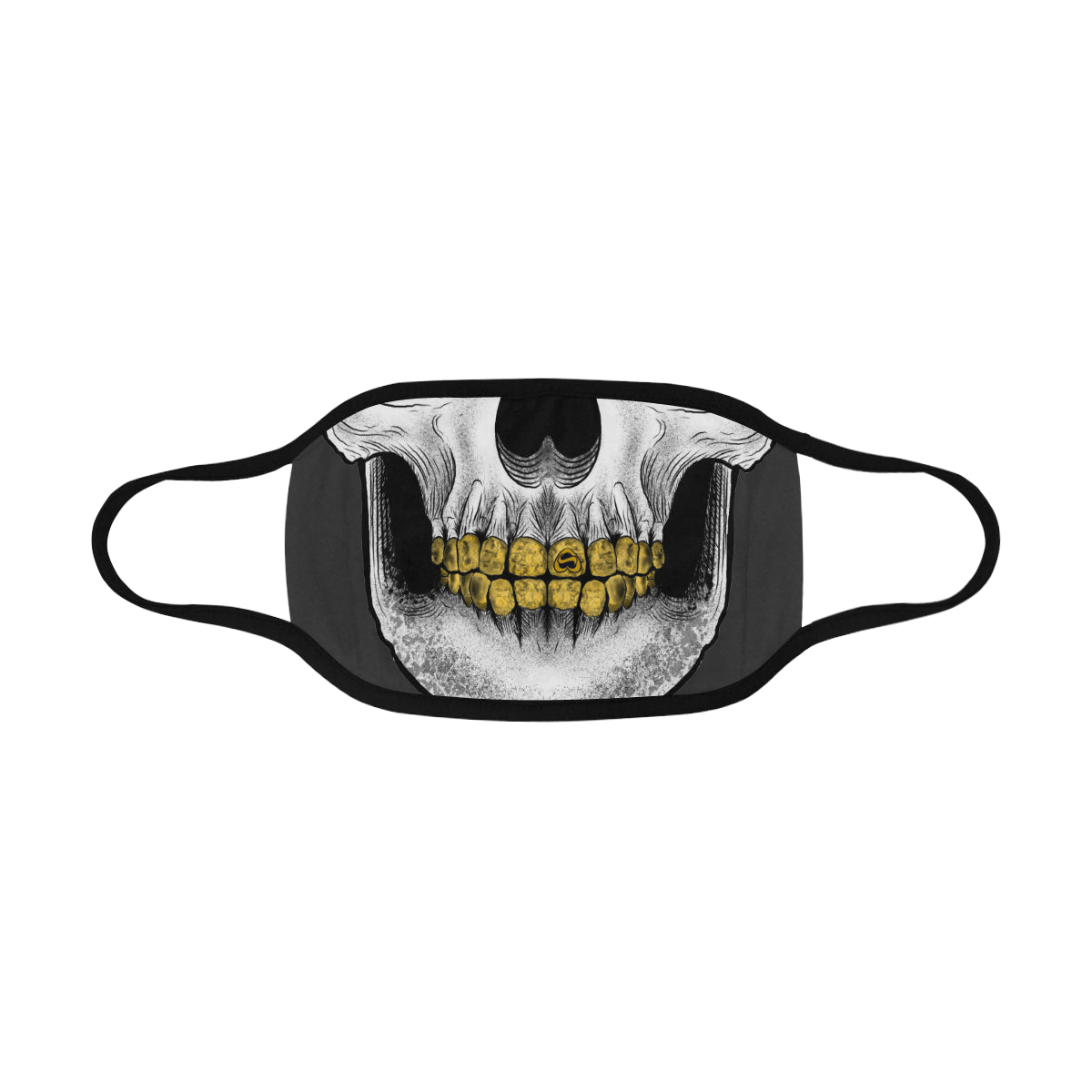 Ginto Ipin "gold teeth" skull Mouth Mask