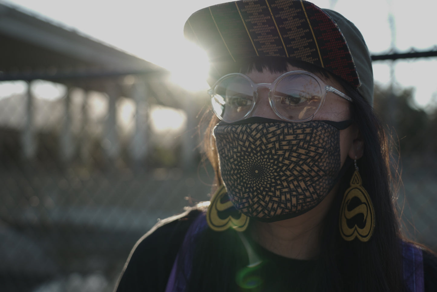 Gintong Binhi Baybayin Earrings