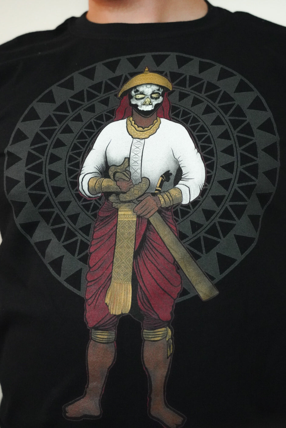 Rajah Lakan Dula Gold mask Short-Sleeve Unisex T-Shirt