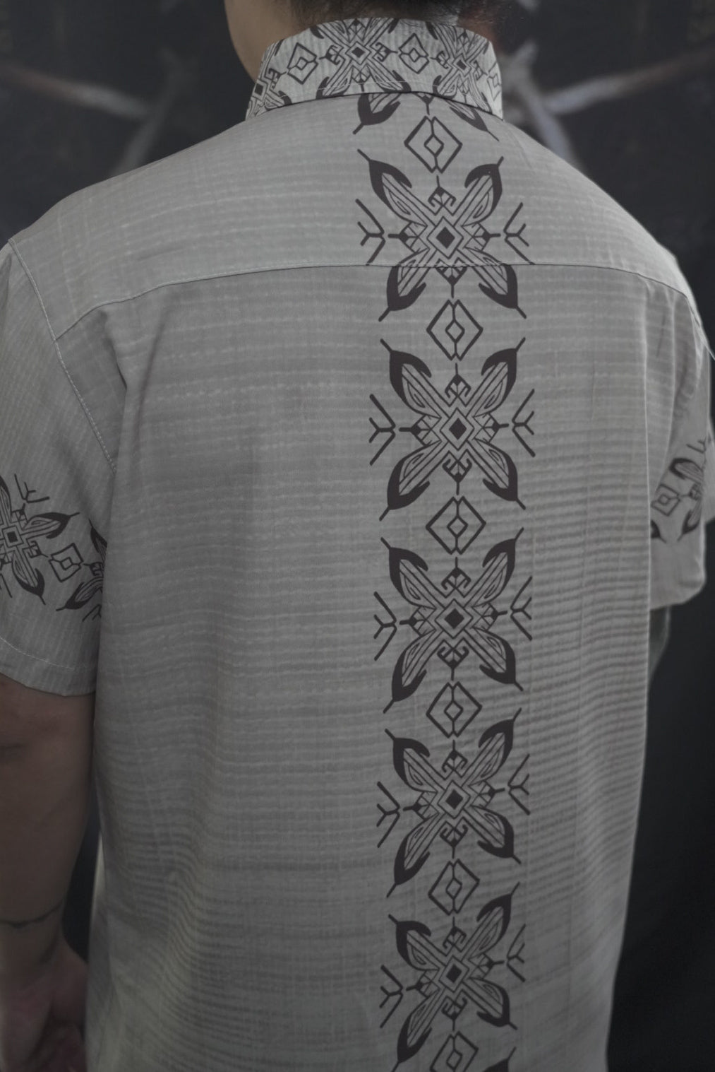 Brown and Green Camo - Bayabas Polo Short Sleeve