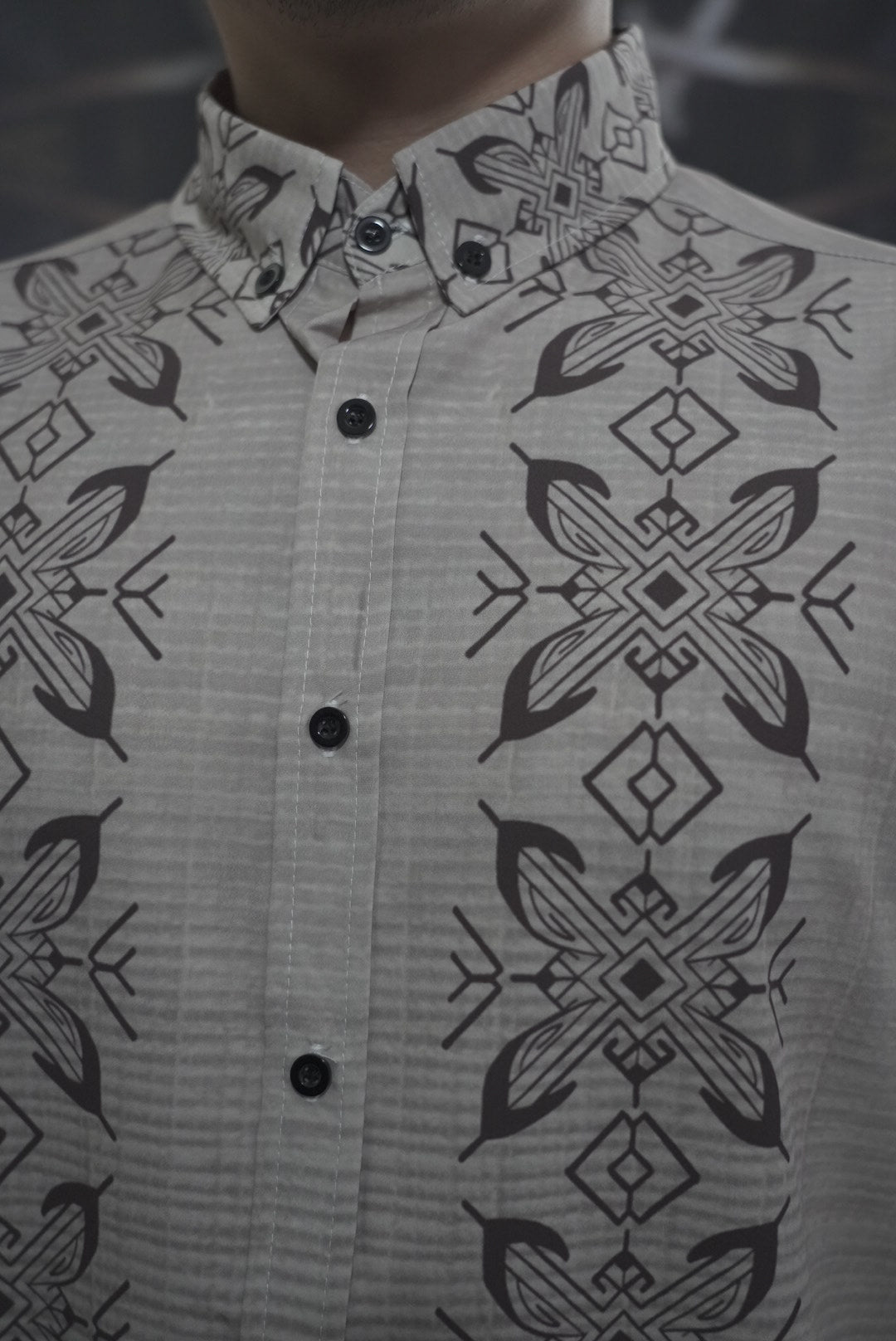 White and Black - Bayabas Polo Short Sleeve