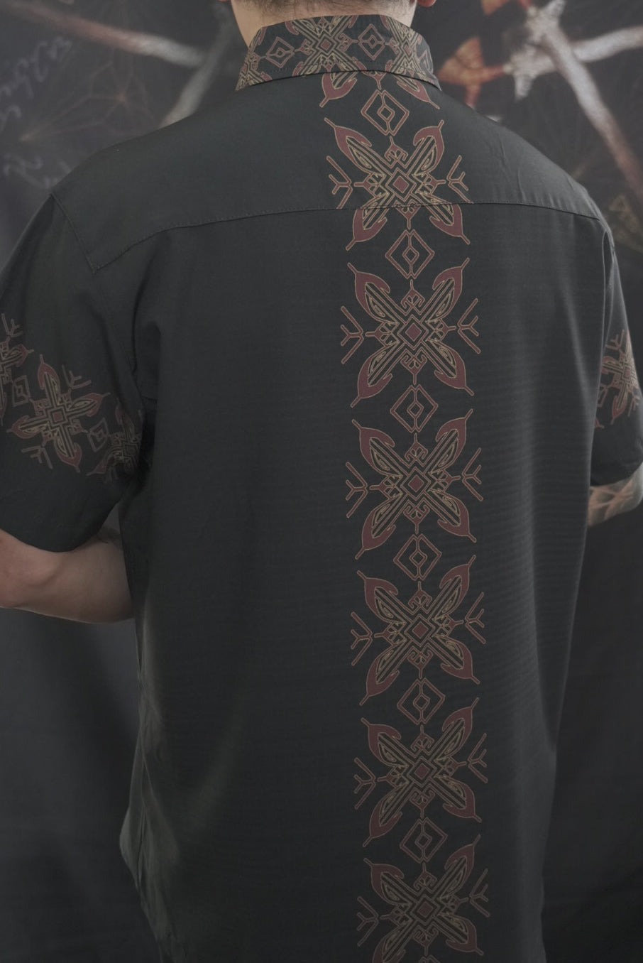 White and Black - Bayabas Polo Short Sleeve