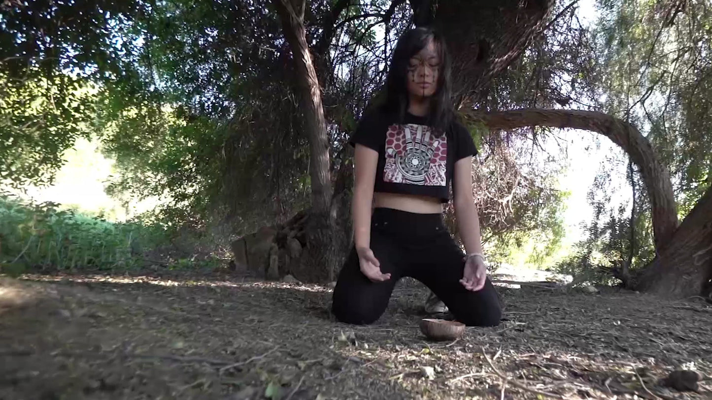 Kamay Hands of Creativity Crop Tee