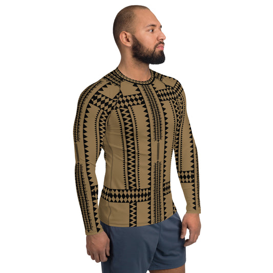 Pintados long sleeve Rash Guard Flesh and Black "Masculine Size"