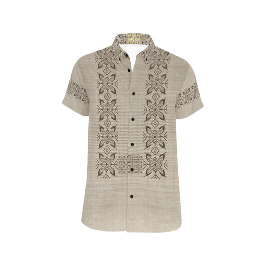 Natural Brown Pina - Bayabas Polo Short Sleeve