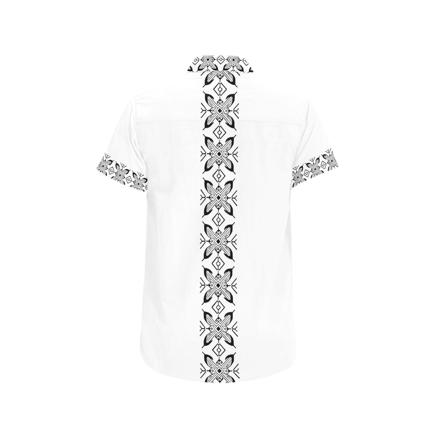White and Black - Bayabas Polo Short Sleeve