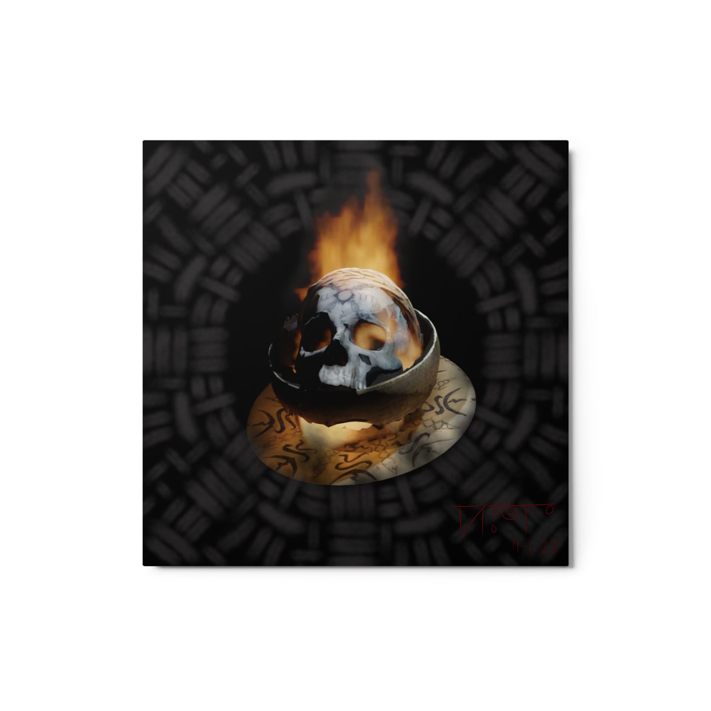 Siklab ng Diwa Metal Print