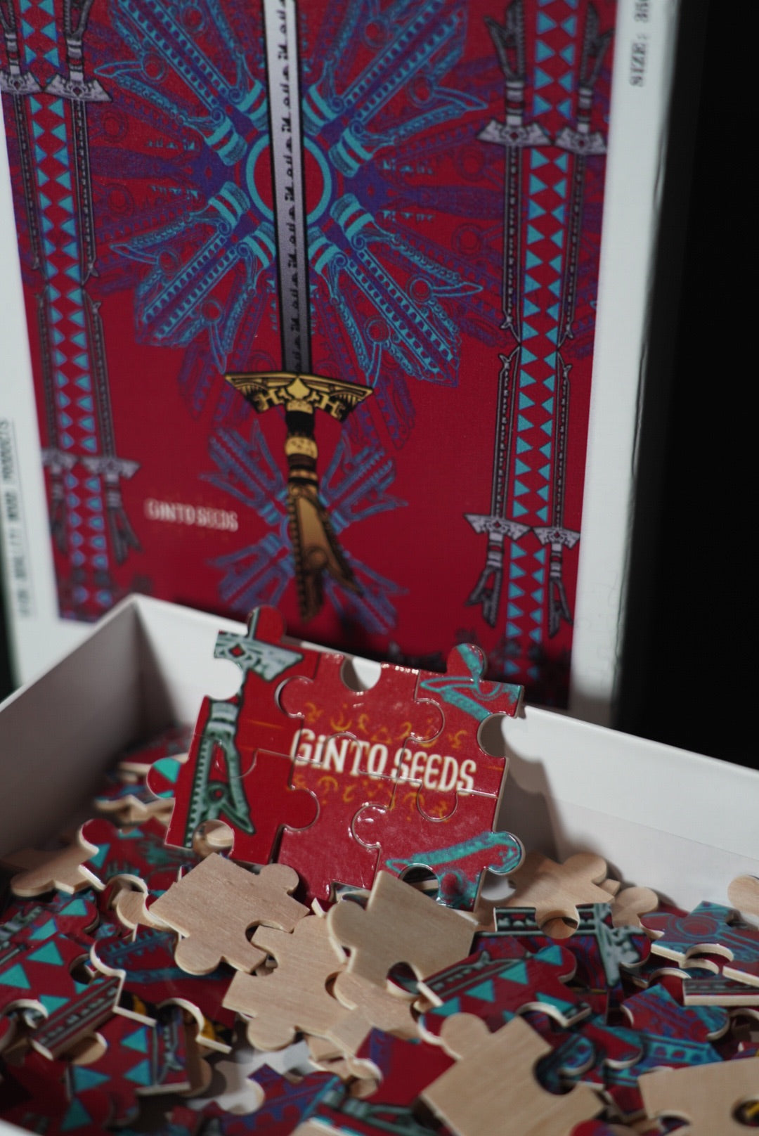 Kampilan Naga wooden puzzle