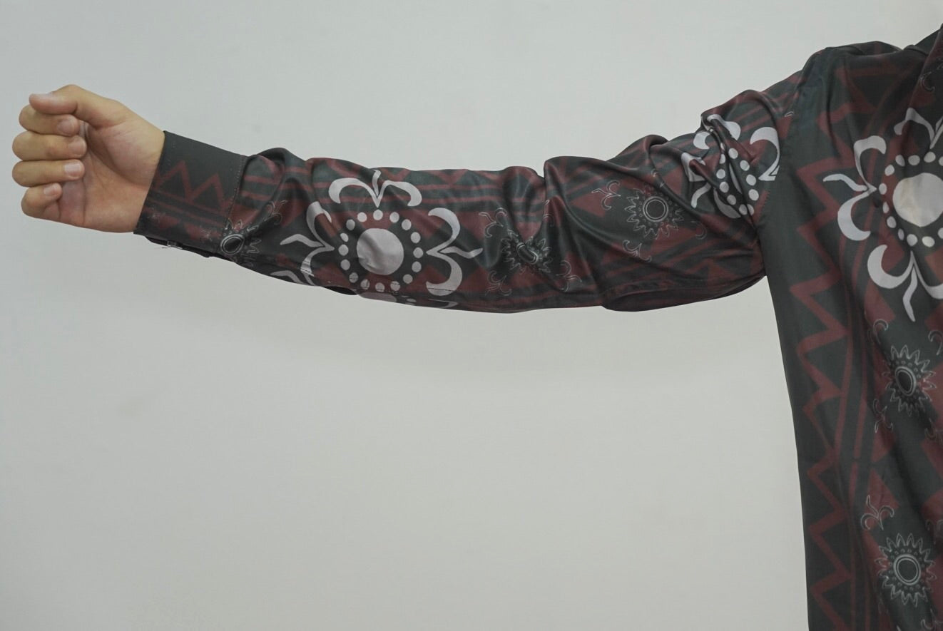 Pintados Barong Casual Dress Shirt