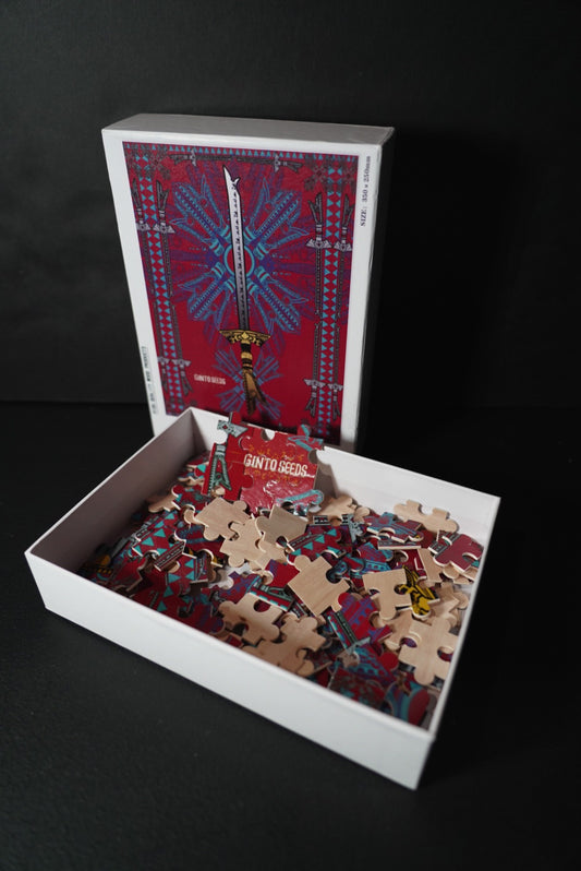 Kampilan Naga wooden puzzle