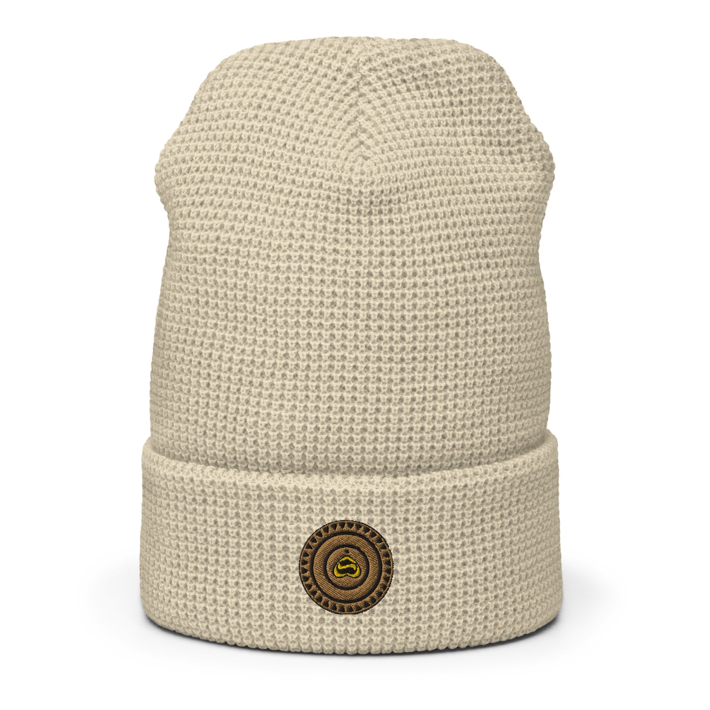 Ginto Seeds Kulintang Logo Waffle beanie