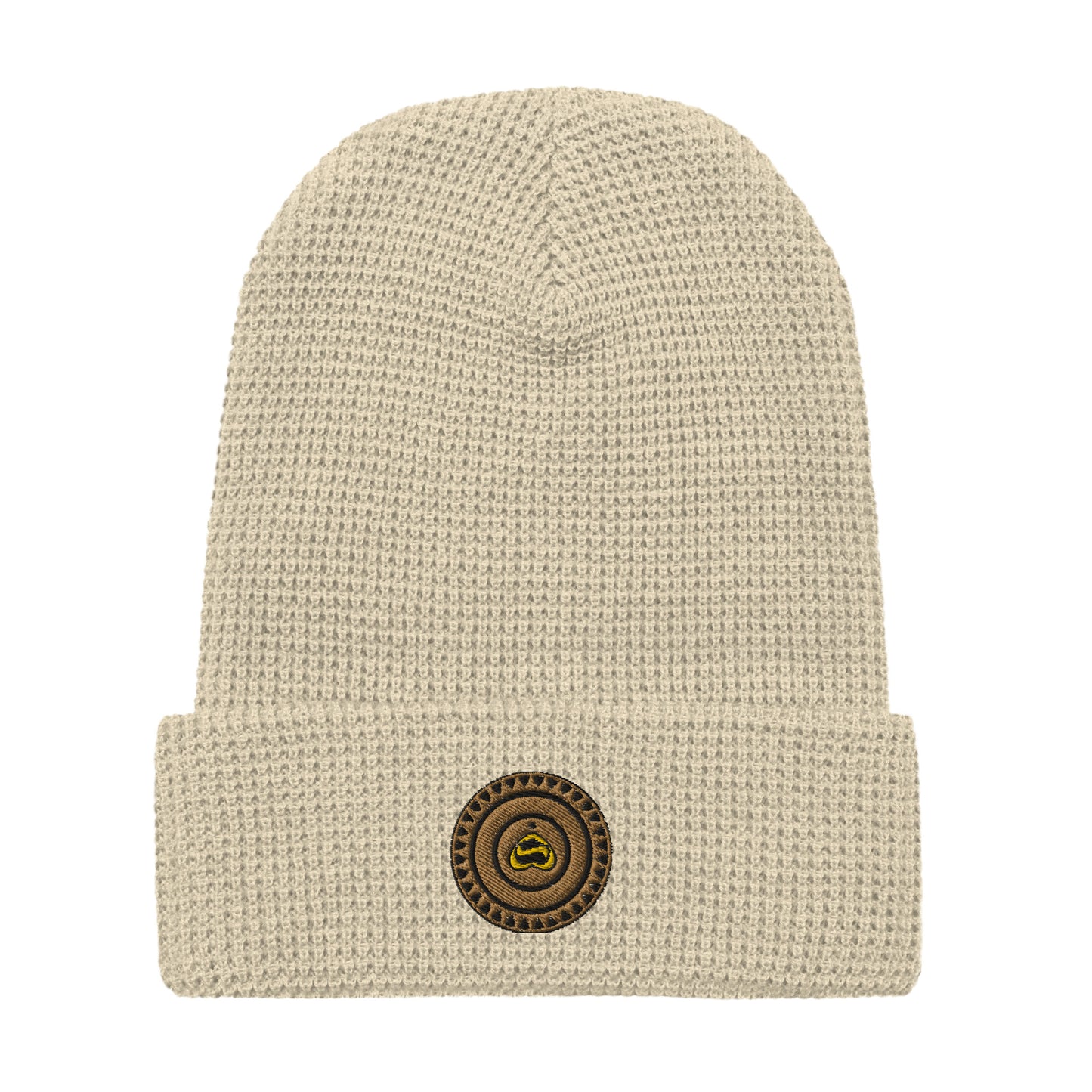 Ginto Seeds Kulintang Logo Waffle beanie