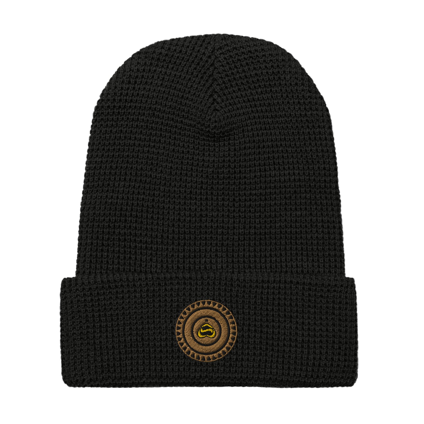 Ginto Seeds Kulintang Logo Waffle beanie