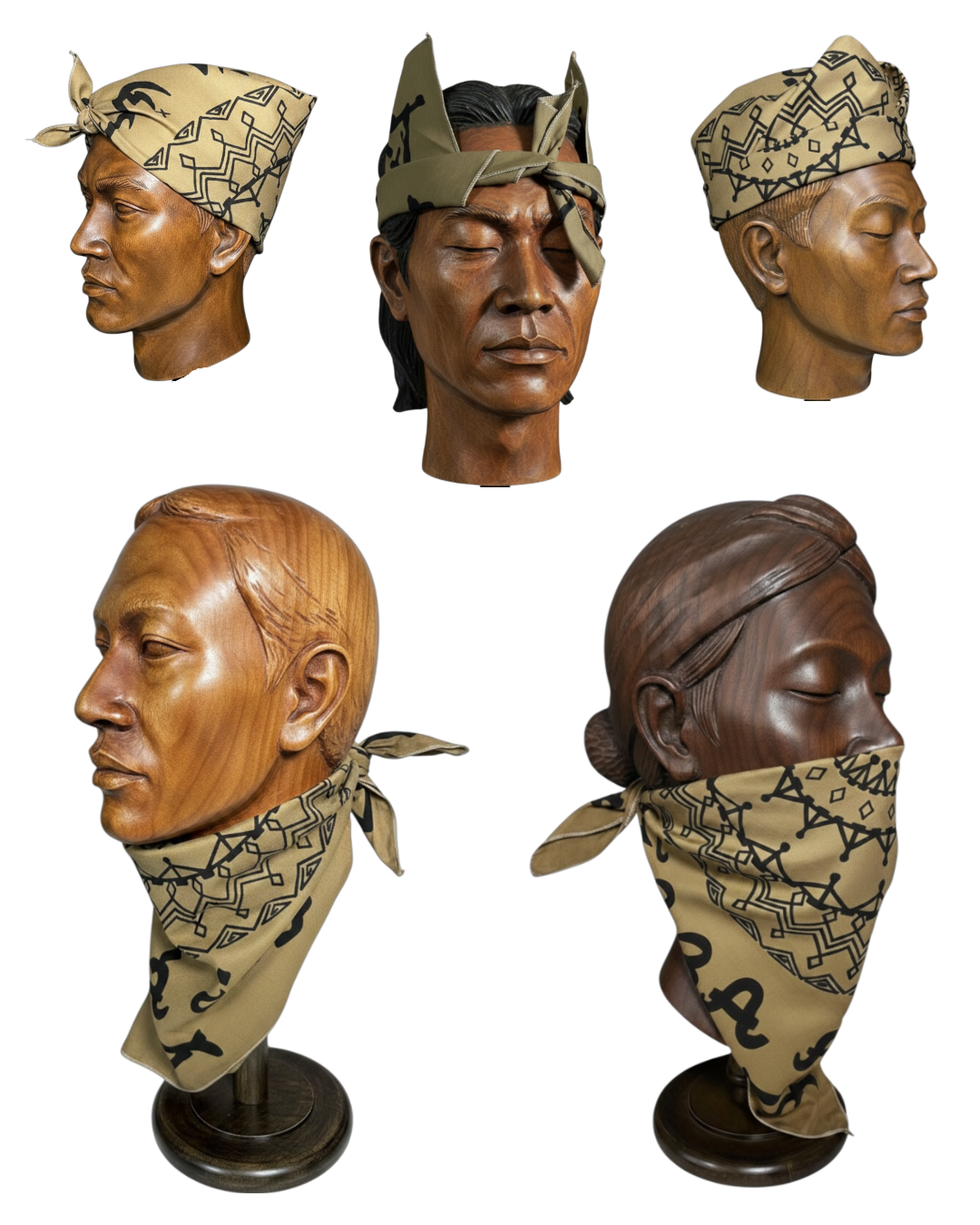 SAGOT Putong / Answer Bandana / Sand